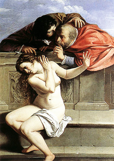 In copertina Susanna e i vecchioni 1649 Artemisia Gentileschi, pittrice italiana